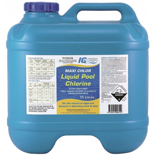 IQ Maxi Chlor Liquid Chlorine